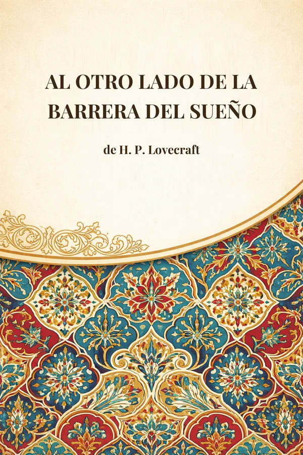 Portada de Al otro lado de la barrera del sueño de H. P. Lovecraft