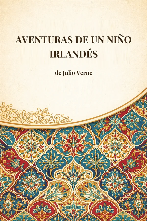 Portada de Aventuras de un niño irlandés de Julio Verne