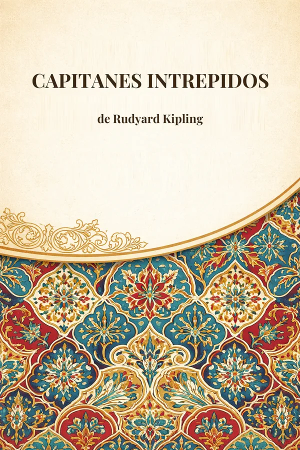 Portada de Capitanes Intrepidos de Rudyard Kipling