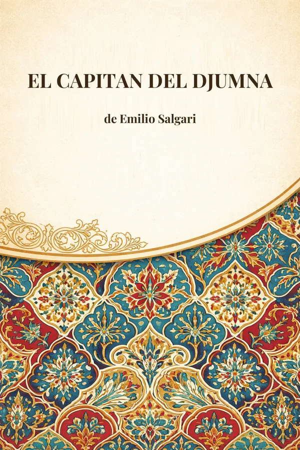 Portada de El capitan del Djumna de Emilio Salgari