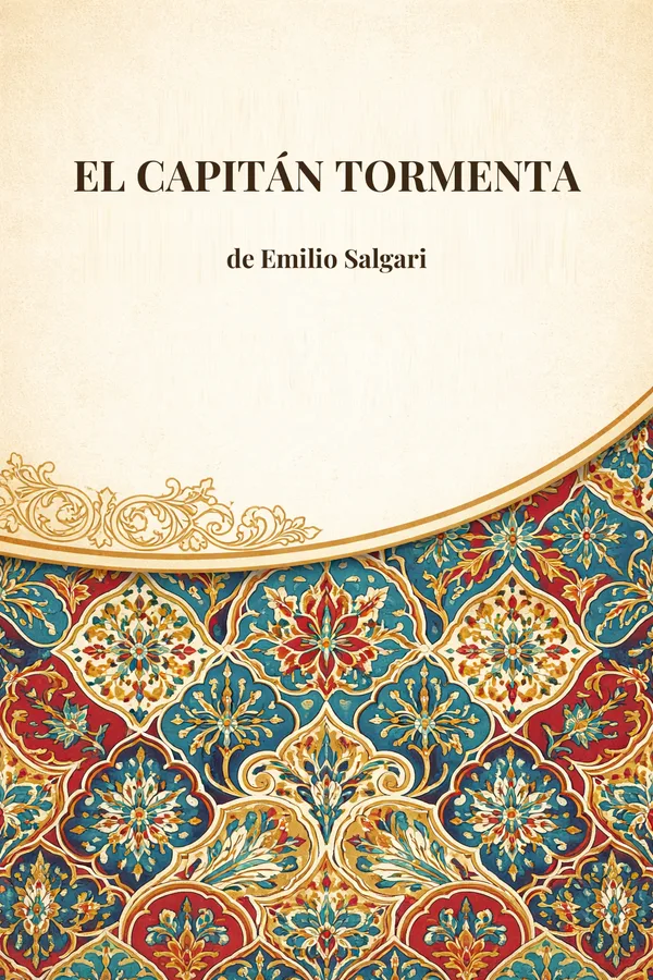 Portada de El capitán tormenta de Emilio Salgari