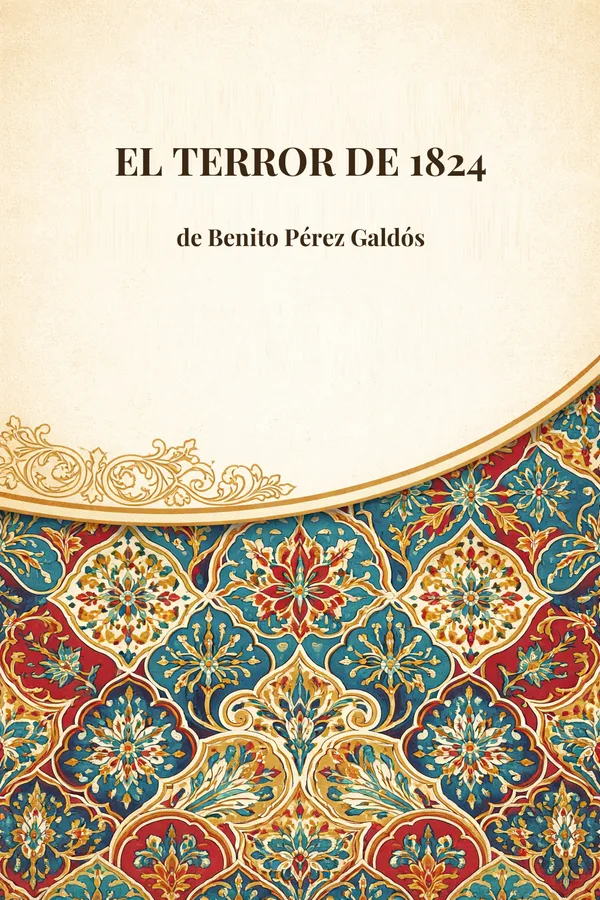Portada de El terror de 1824 de Benito Pérez Galdós