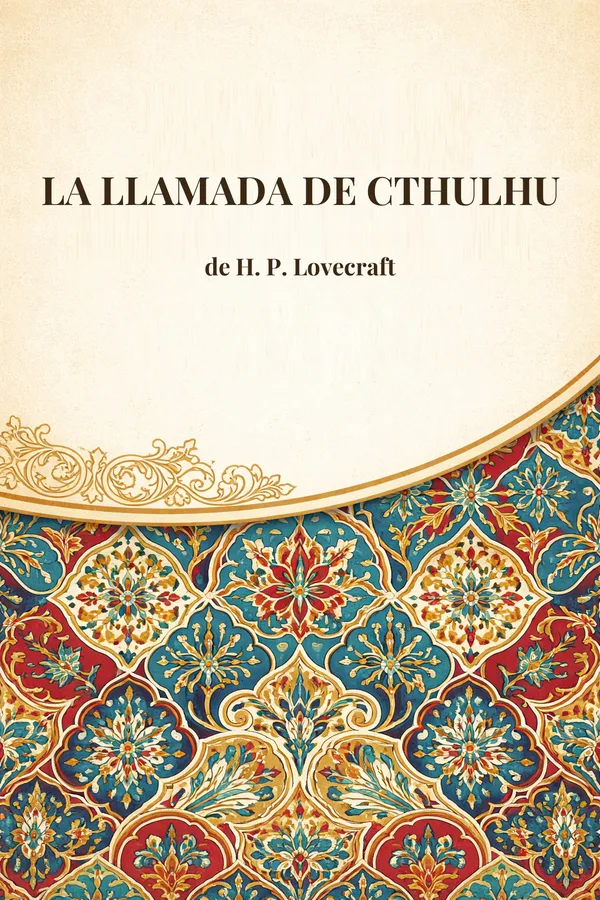 Portada de La llamada de Cthulhu de H. P. Lovecraft