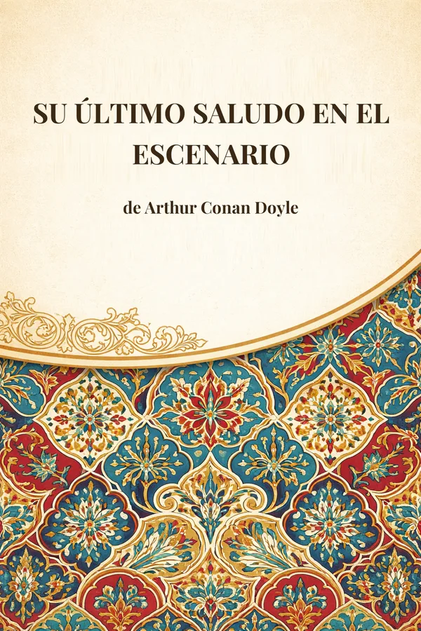Portada de Su último saludo en el escenario de Arthur Conan Doyle
